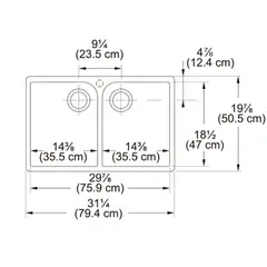 FRANKE - Lavaplatos Cerámica MHK 720-31