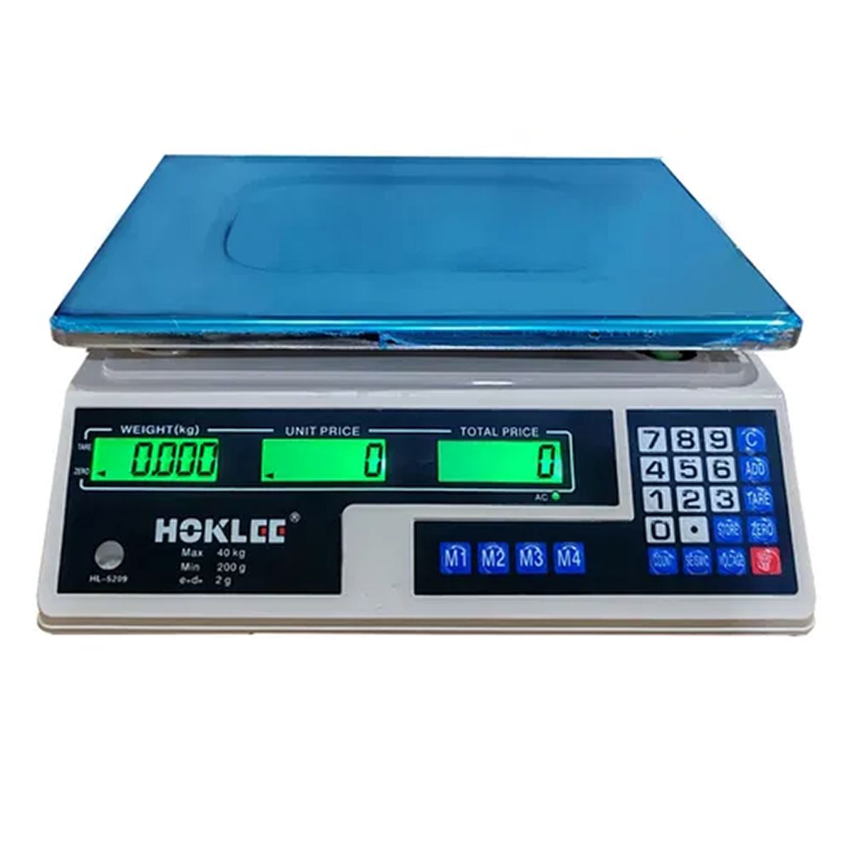 OFERTABKN - Balanza Pesa Digital 40kg Sobremesa Bascula Comercial