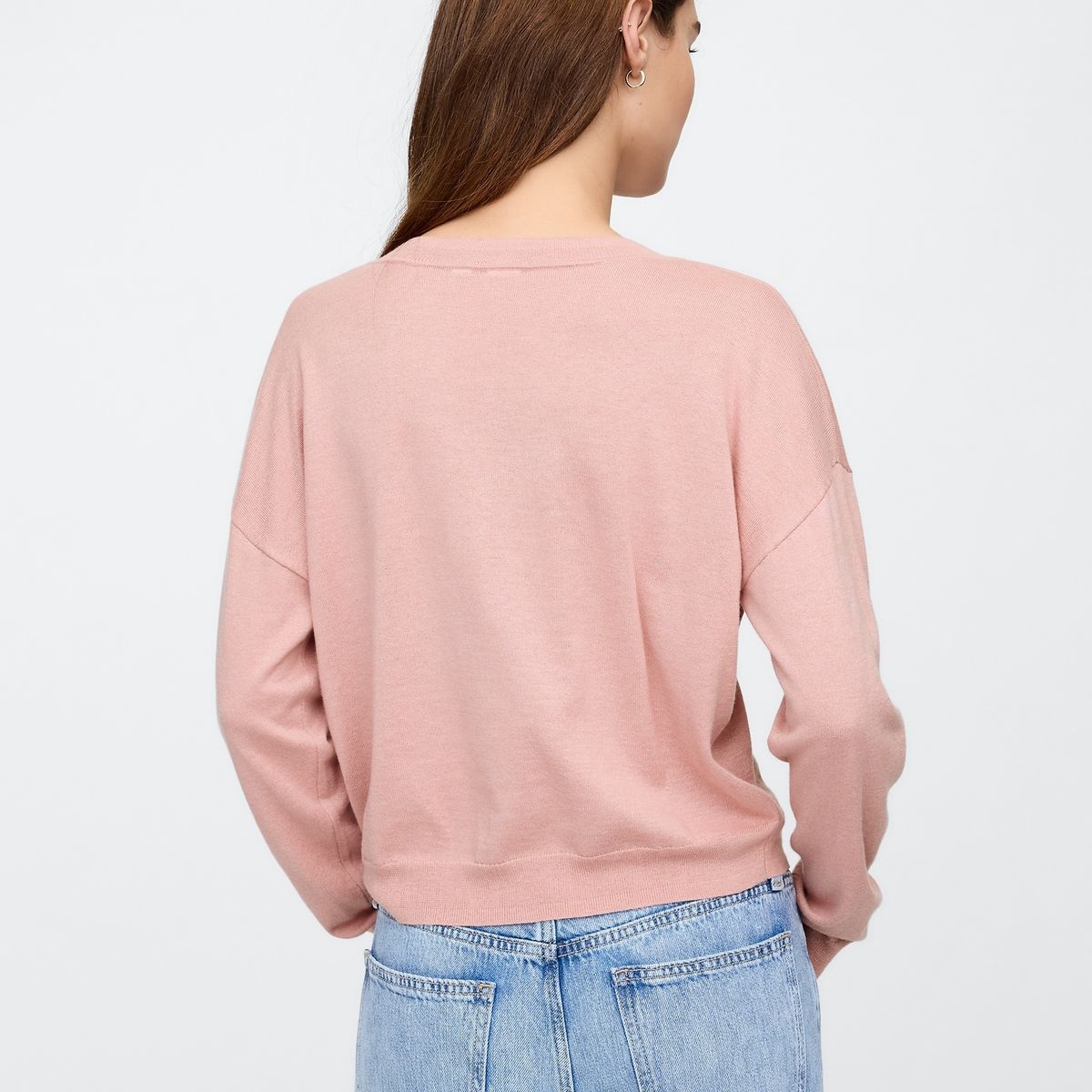 GAP - Sweater Mujer Lightweight Cashsoft Rosado Gap