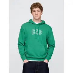 GAP - Polerón Hombre White Logo Sin Cierre Verde