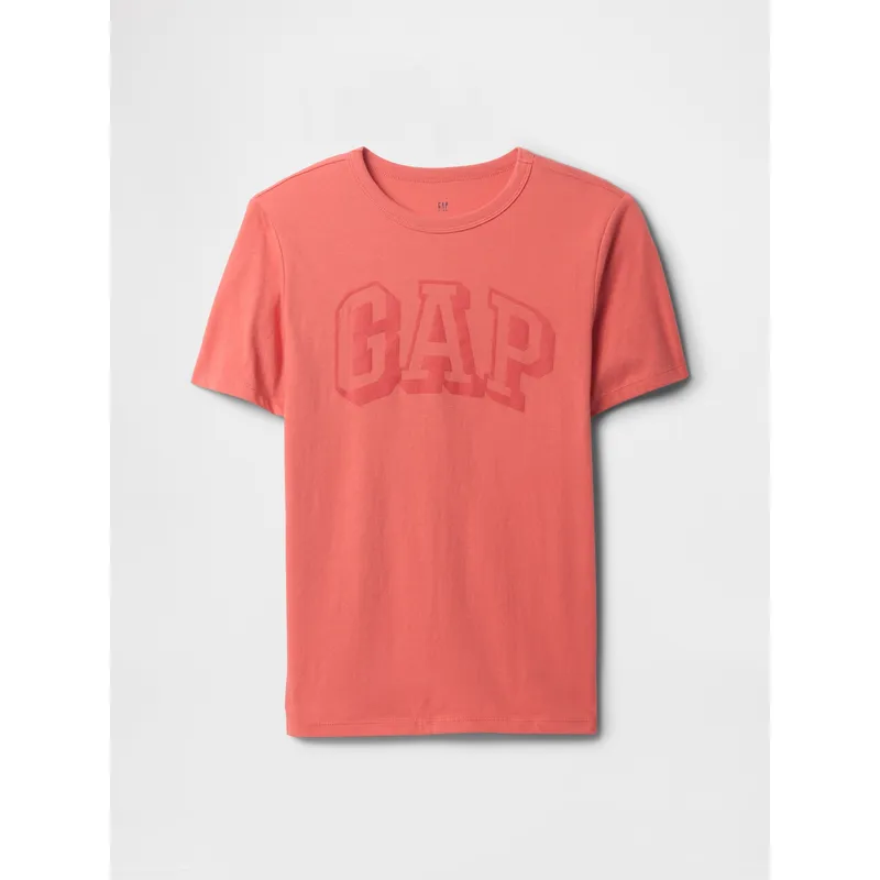 GAP - Polera Niño Logo Value Manga Corta Rosado Gap