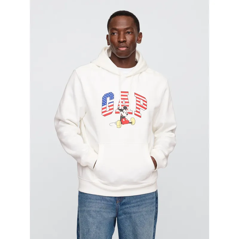 GAP - Polerón Hombre Disney Usa Sin Cierre Azul Gap