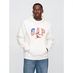 GAP - Polerón Hombre Disney Usa Sin Cierre Azul
