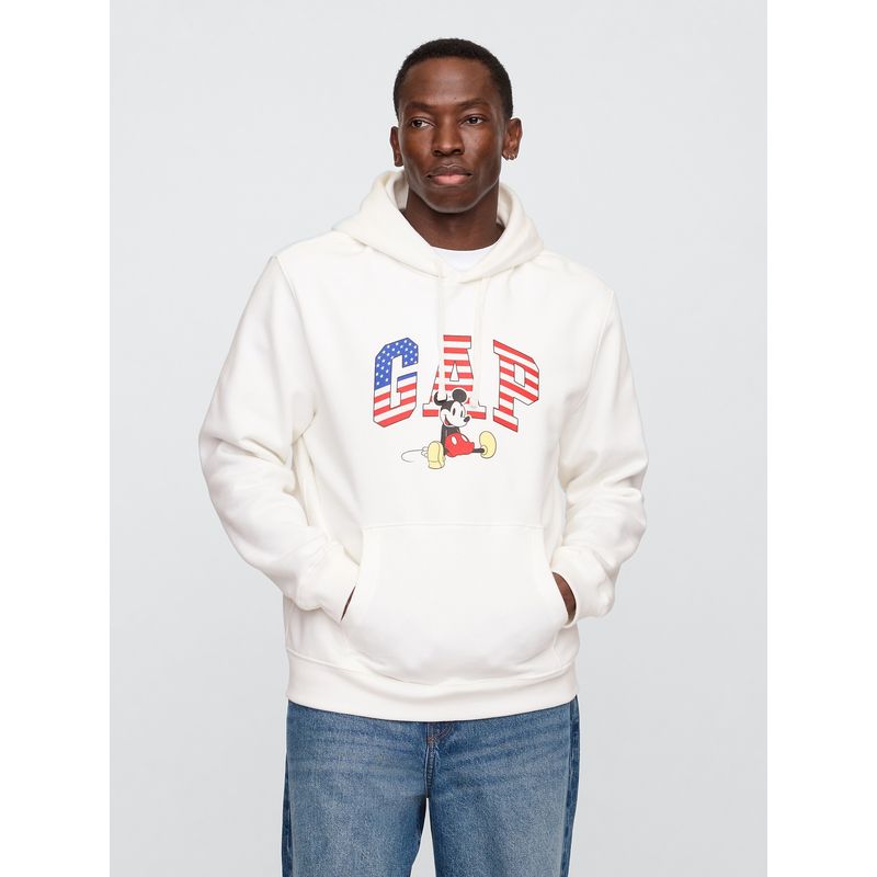 GAP - Polerón Hombre Disney Usa Sin Cierre Azul Gap