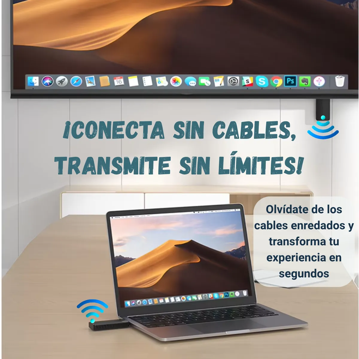 GENERICO - Transmisor Hdmi Inalambrico 1.4 1080p 60hz Alcance 10m / 30m