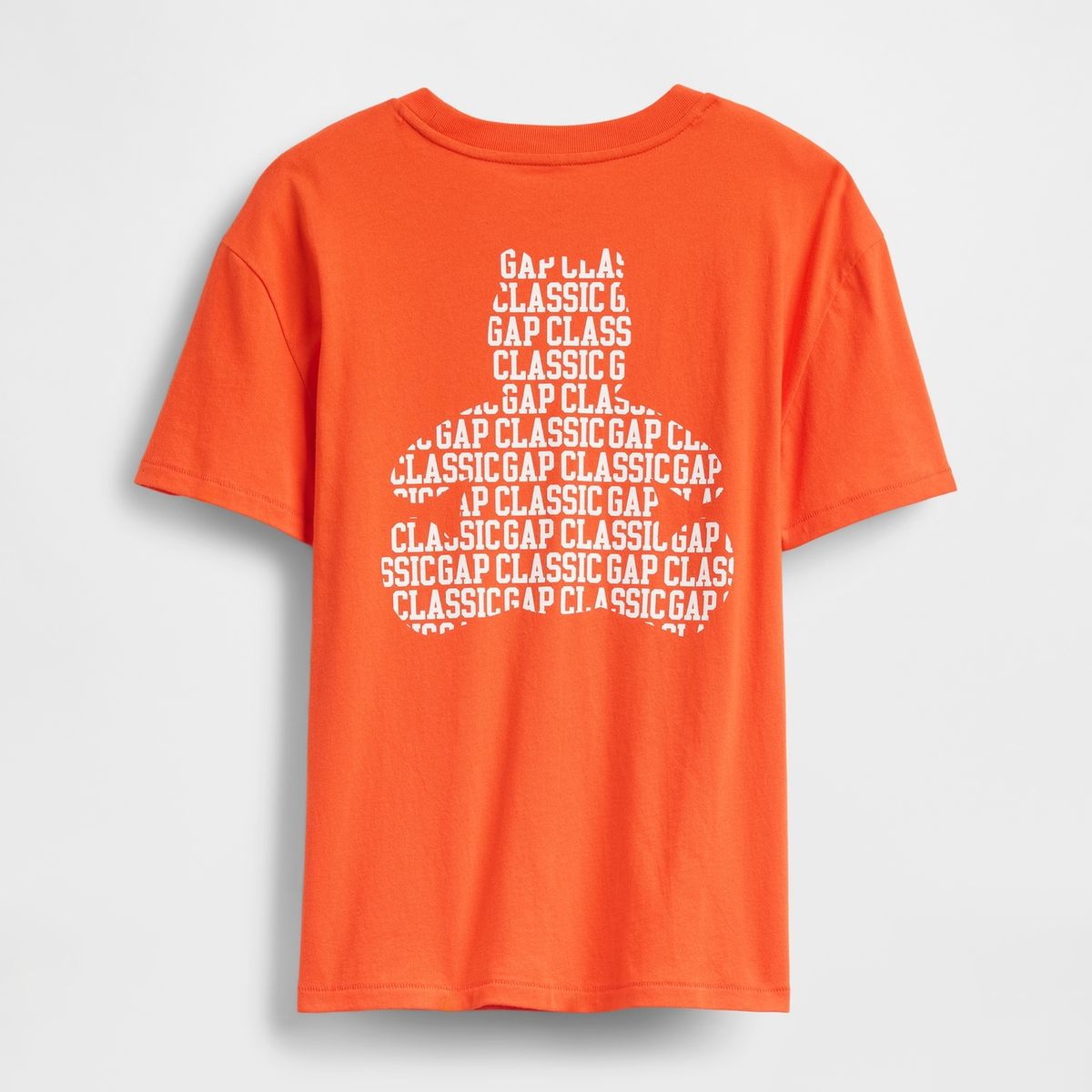 GAP - Polera Niño Brannan Pocket Manga Corta Naranjo Gap