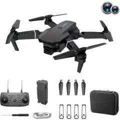 GEN - Drone E88 Pro Con Cámara Dual Hd 4k 1080 Plegable Con Funda