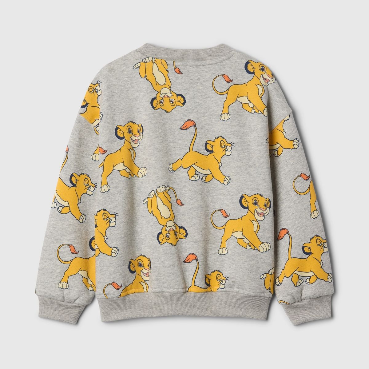 GAP - Polerón Toddler Niño Rey León Sin Cierre Gris Gap