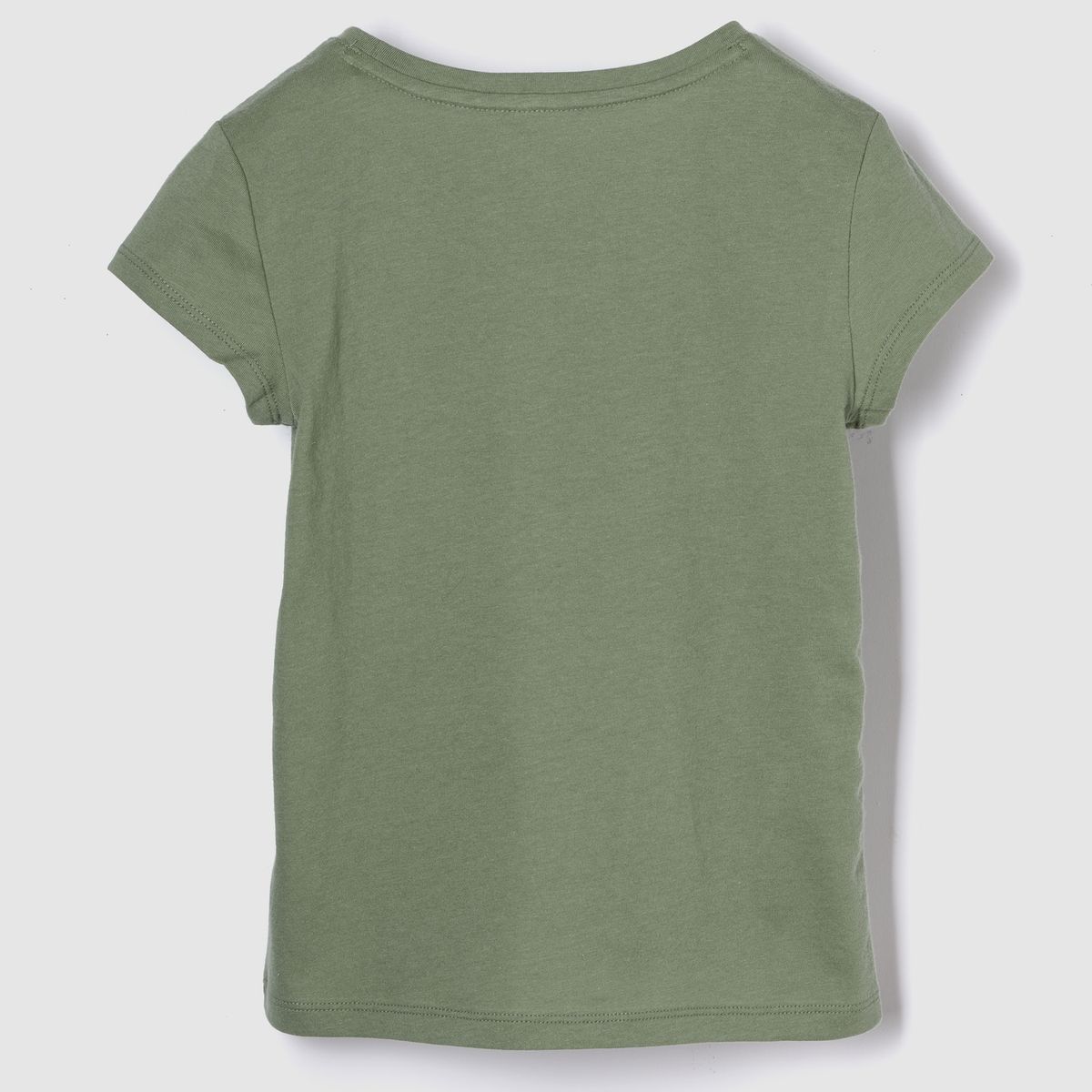 GAP - Polera Niña Logo Flowered Manga Corta Verde Gap