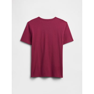 Imagen 2 del producto Polera Niño Gráfica Manga Corta Burdeo