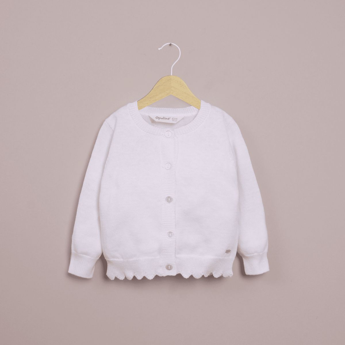 OPALINE - Chaleco Blanco de Infant 40551