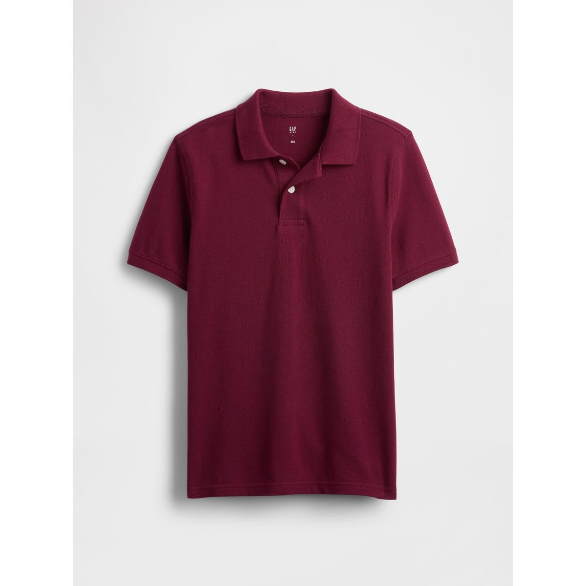 GAP - Polera Niño Gap Piqué Polo Manga Corta Rojo