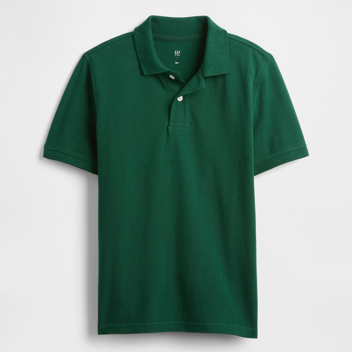 GAP - Polera Niño Gap Piqué Polo Manga Corta Verde