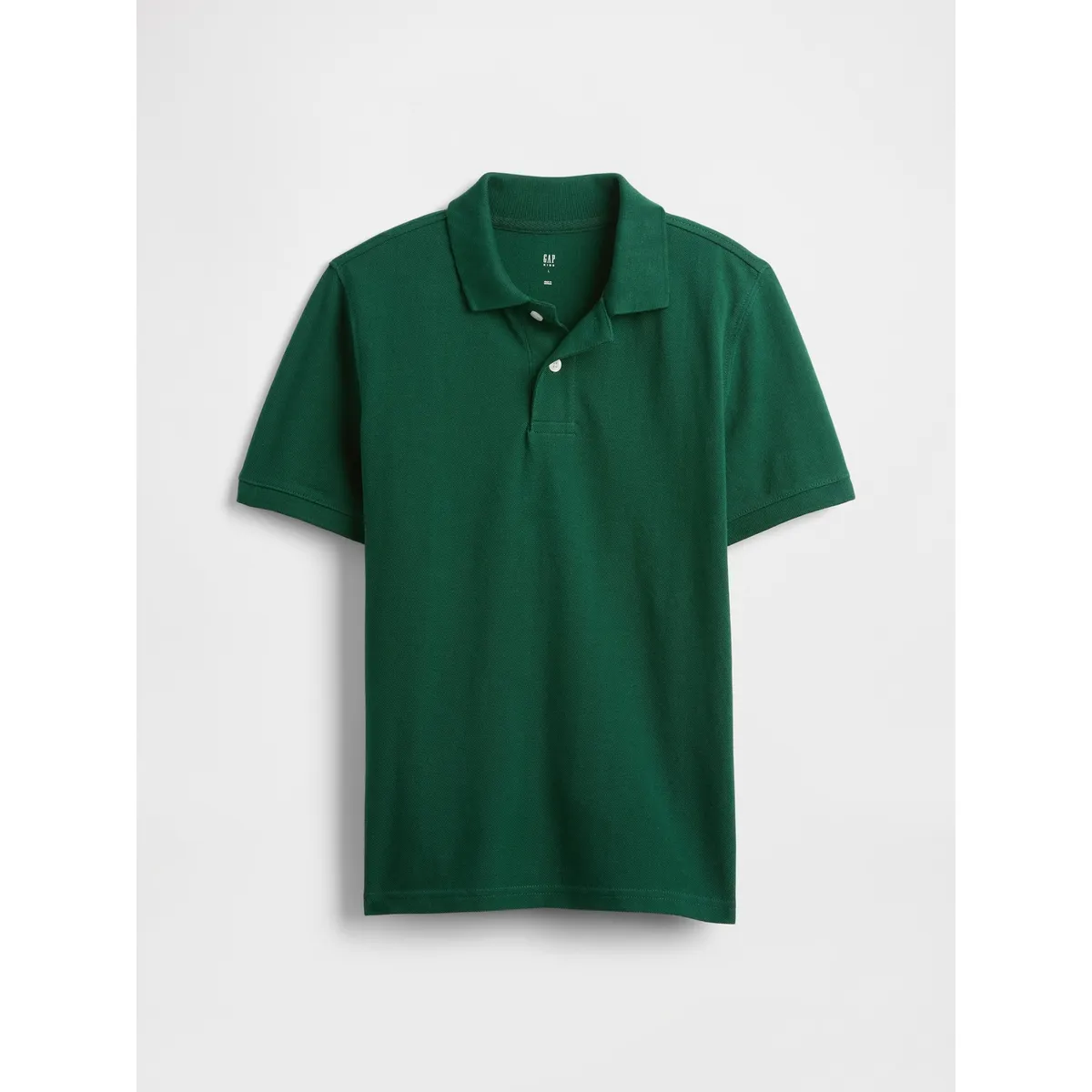 GAP - Polera Niño Gap Piqué Polo Manga Corta Verde
