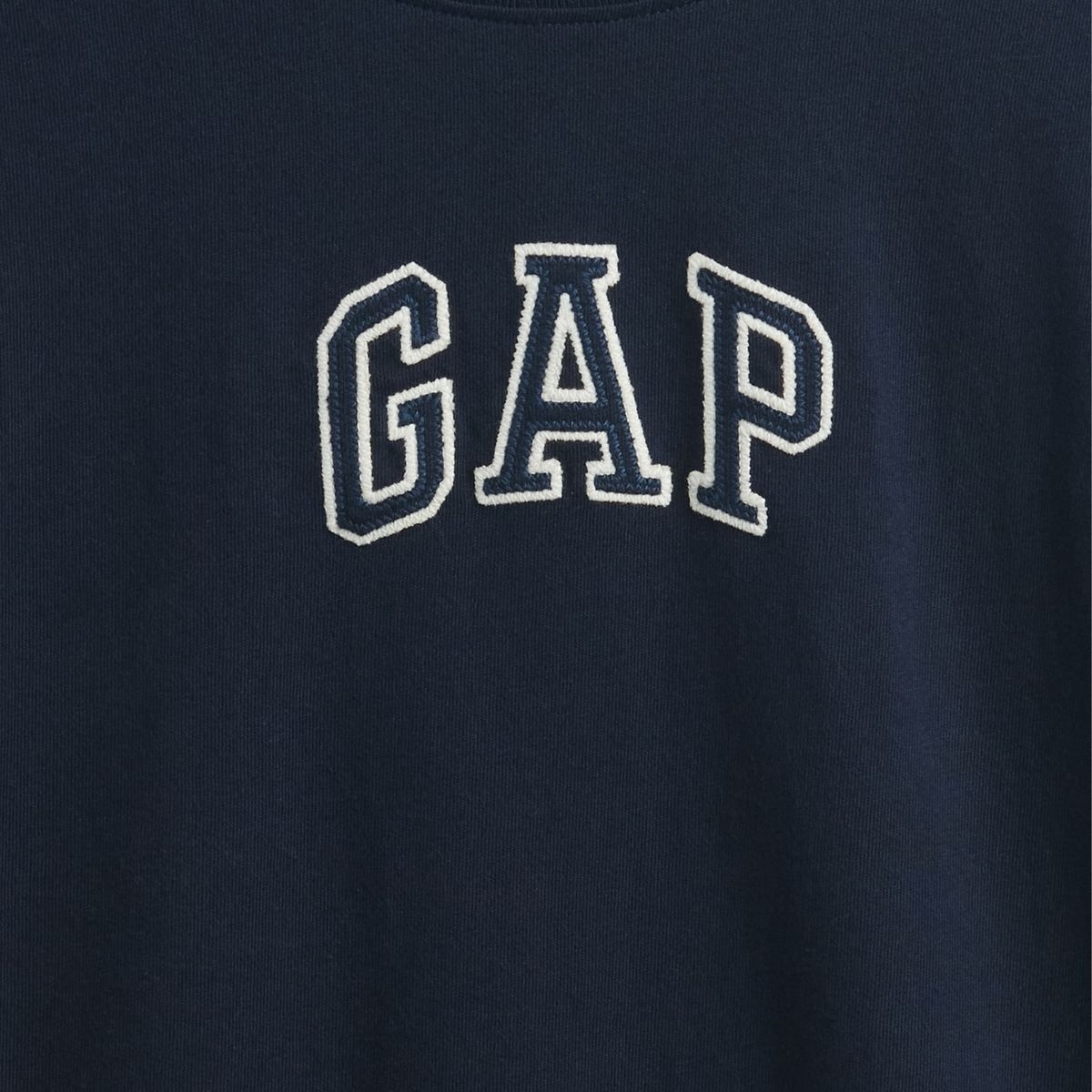 GAP - Polera Niño Logo Original Manga Corta Azul Marino Gap
