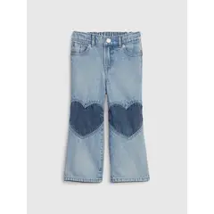 GAP - Jeans Toddler Niña Pull-On Stride Azul