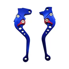 PUNTO STORE - Manillas Para Frenos y Embrague Aluminio Para Moto Azul - PS
