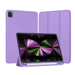 GENERICO - Fundas Smart Cover Para iPad Air 13 Pulgadas M2 2024 Lila