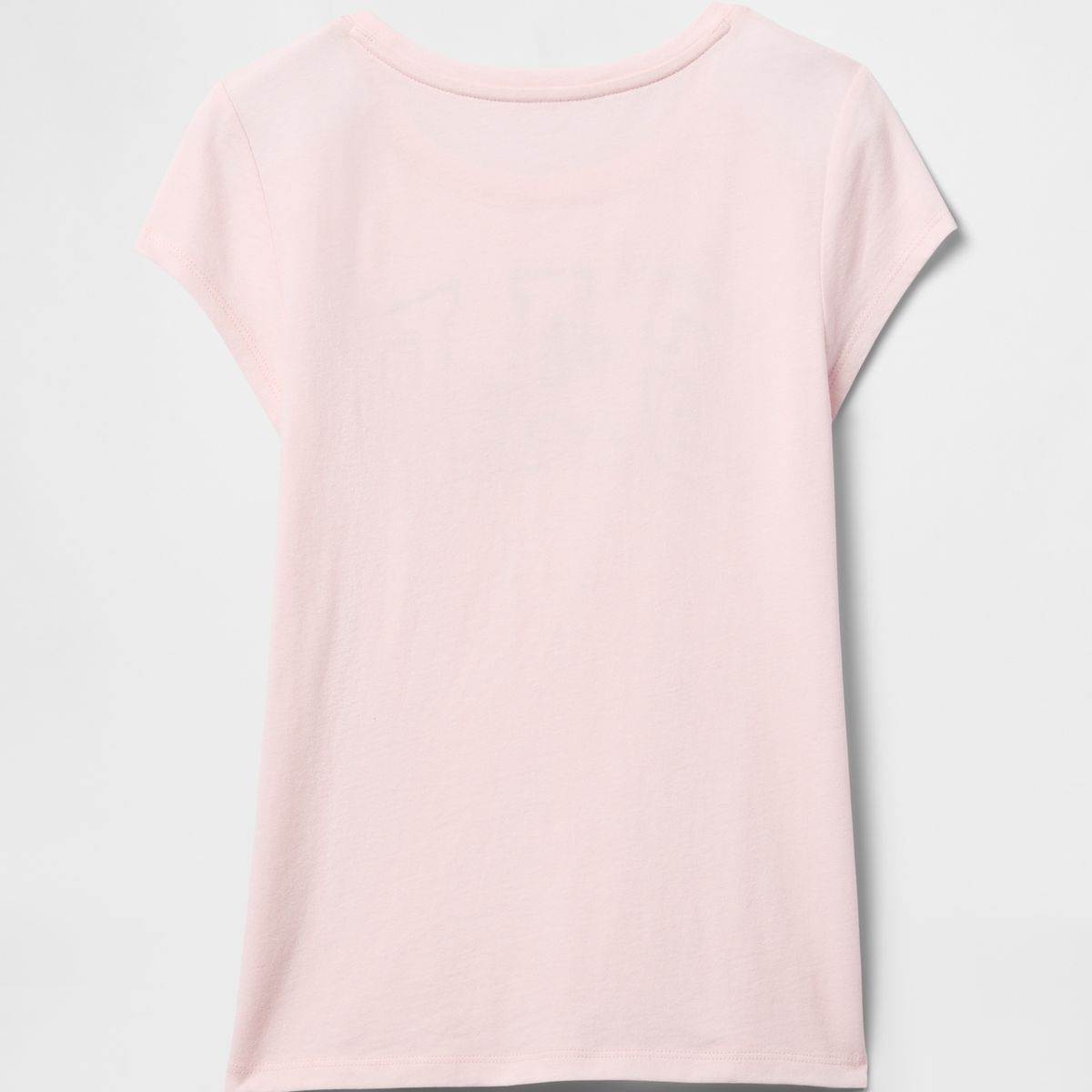 GAP - Polera Niña Logo Manga Corta Rosado Gap