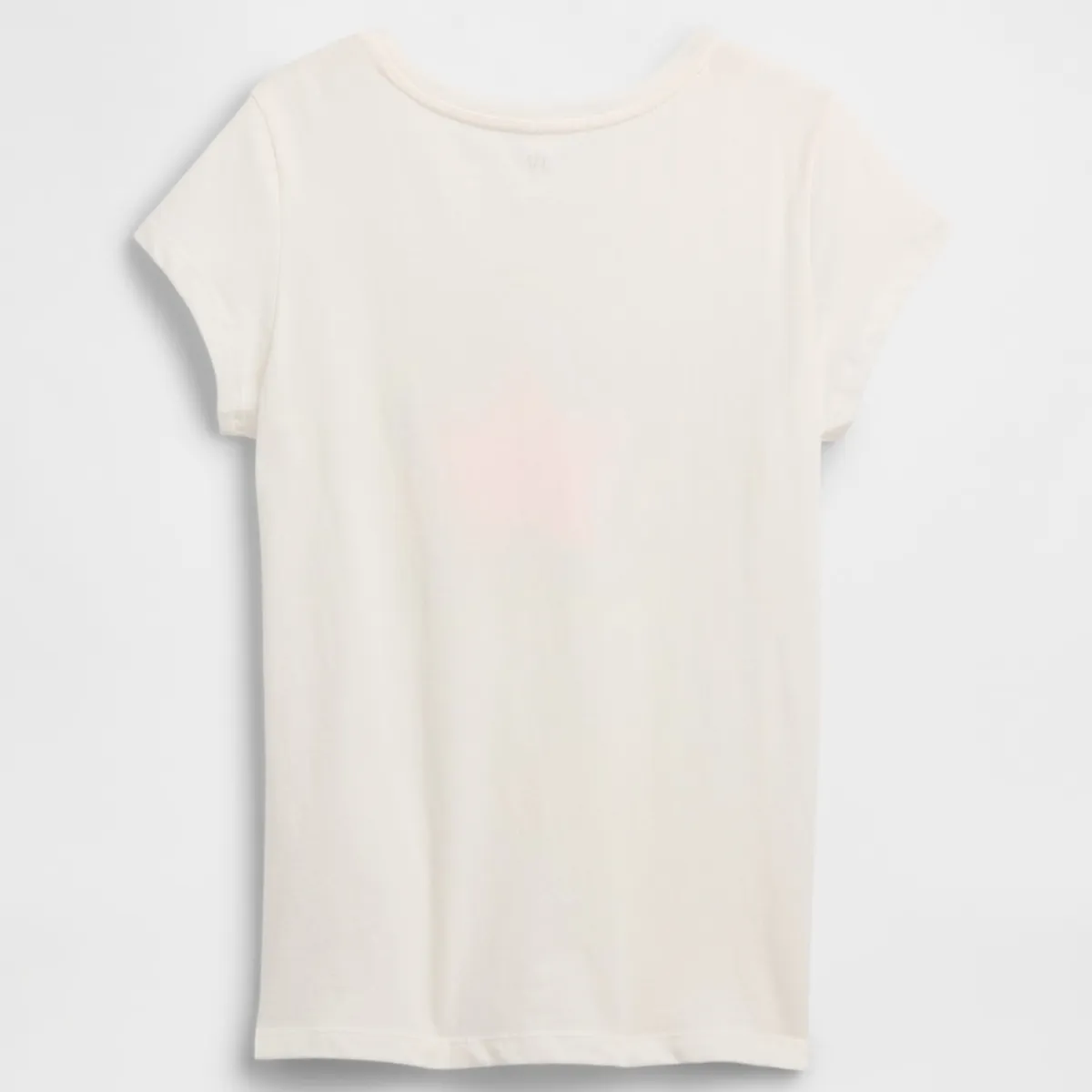 GAP - Polera Niña Star V25 Manga Corta Blanco Gap