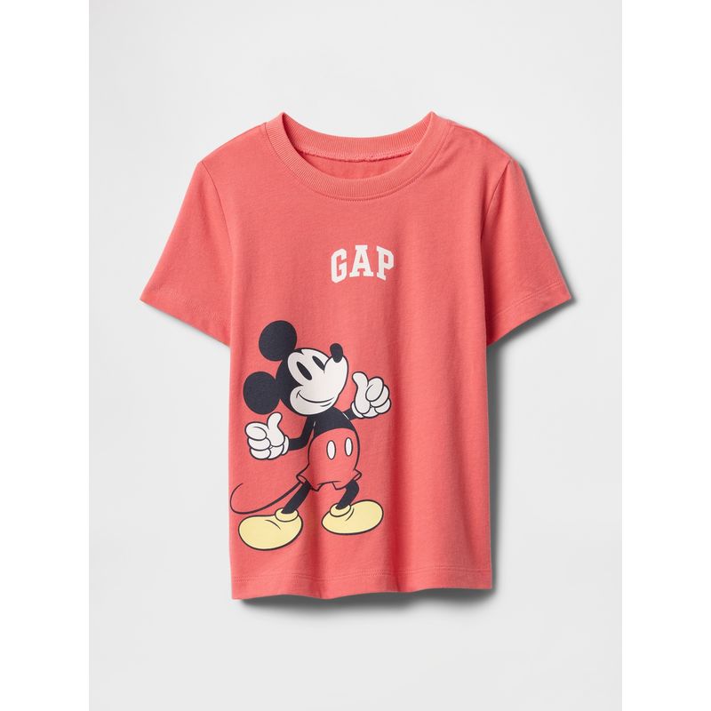GAP - Polera Toddler Niño Disney Manga Corta Rosado Gap