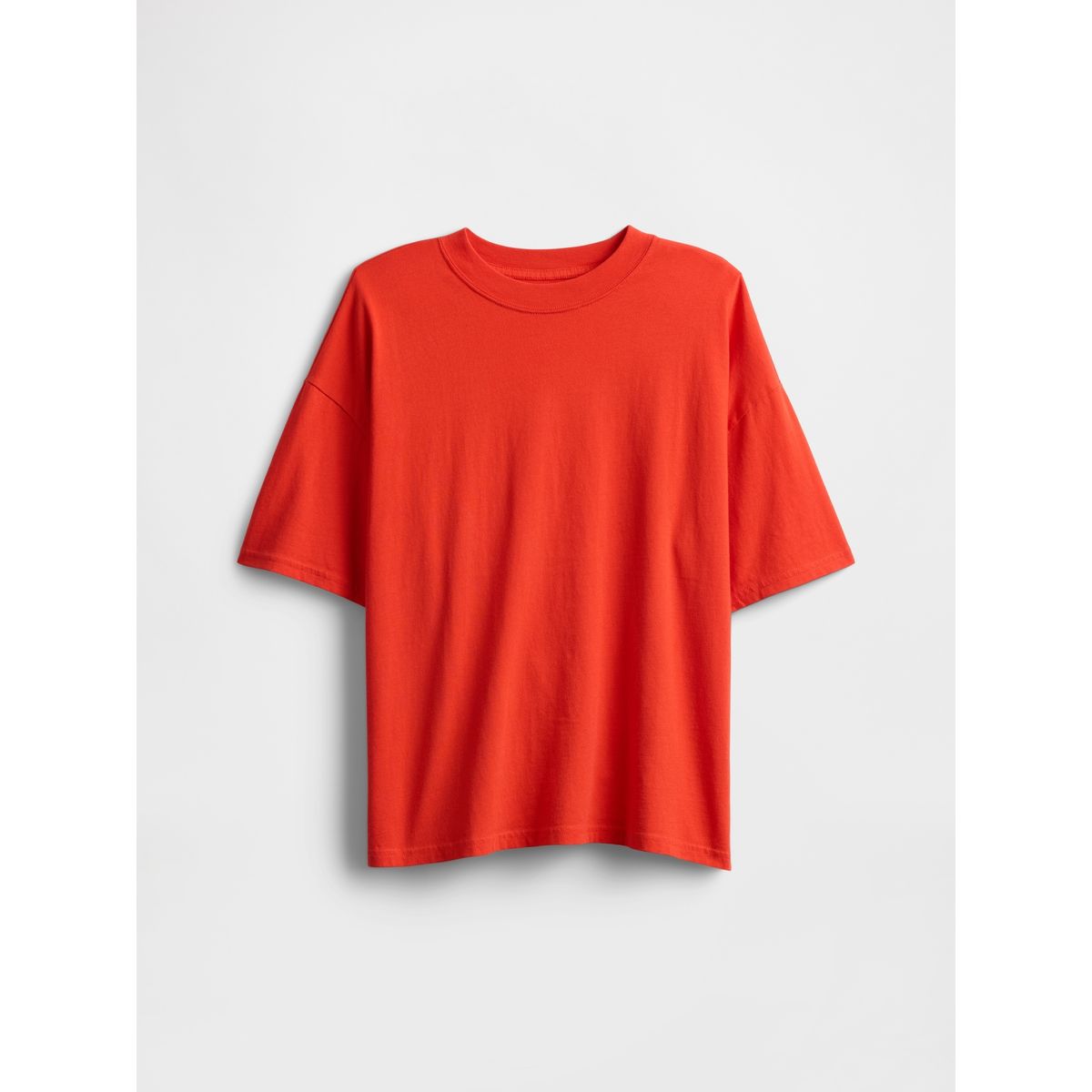 GAP - Polera Niño Relaxed Manga Corta Rojo Gap