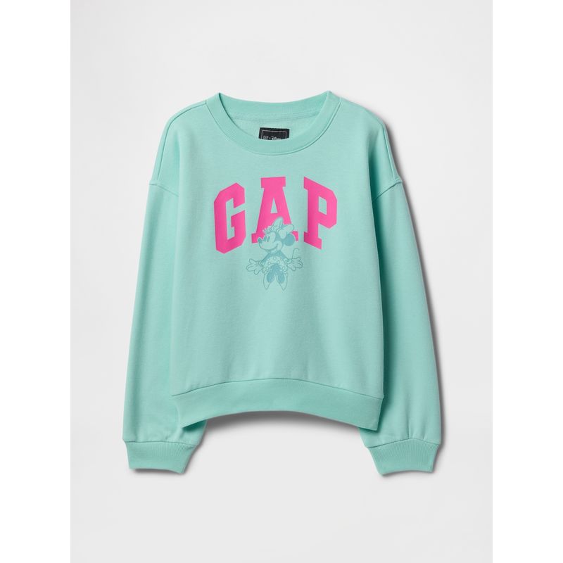 GAP - Polerón Niña Logo Minnie Sin Cierre Azul Gap