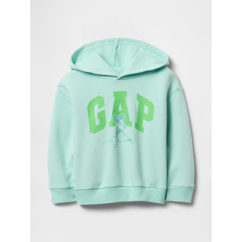 GAP - Polerón Toddler Niño Logo Mickey Sin Cierre Celeste Gap