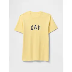 GAP - Polera Hombre Logo Medium Manga Corta Amarillo