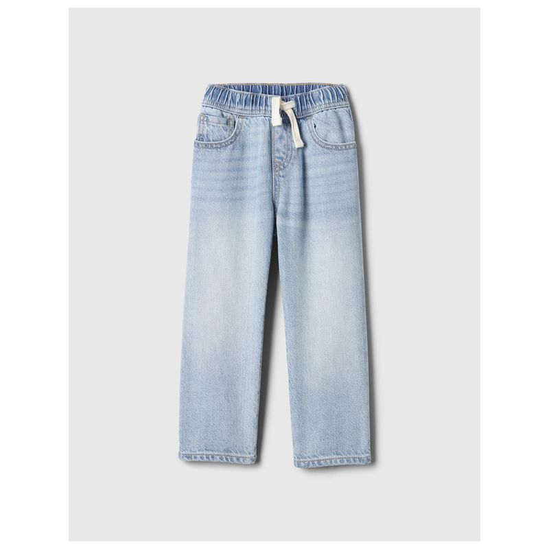 GAP - Jeans Toddler Niño Baggy Pull-On Celeste Gap