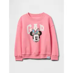 GAP - Polerón Toddler Niña Logo Minnie Sin Cierre Rosado