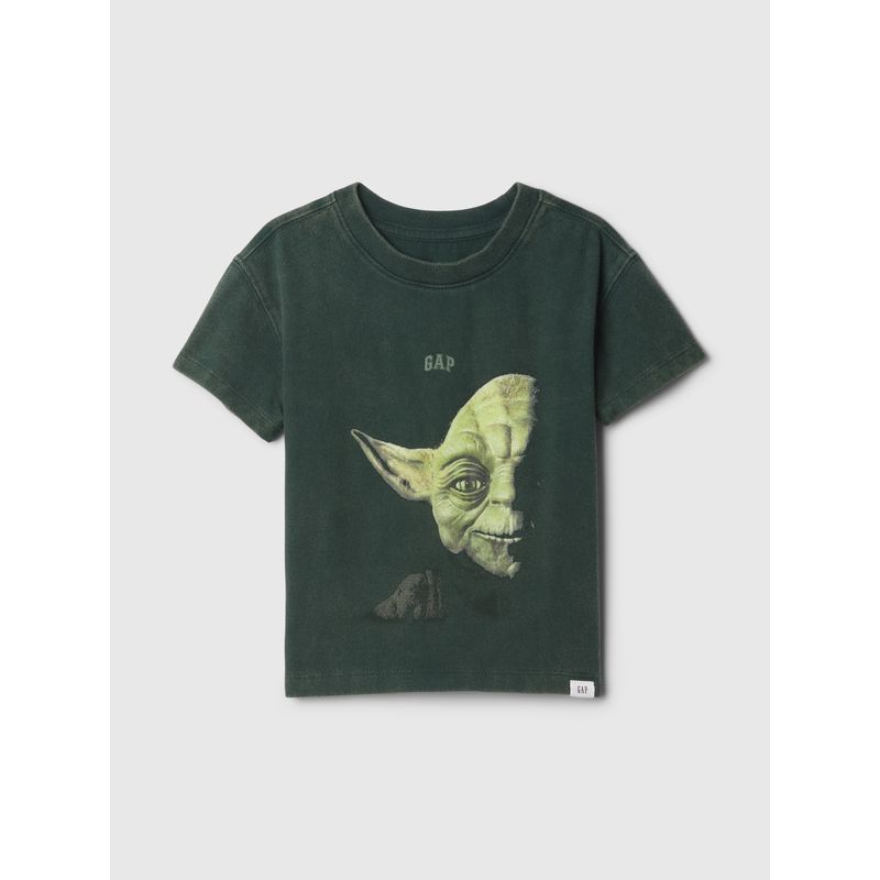 GAP - Polera Toddler Niño Star Wars Manga Corta Verde Gap