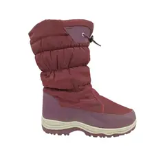 HERIEL - Bota Burdeos Impermeable Mujer