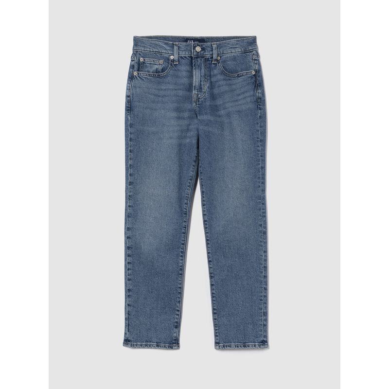 GAP - Jeans Mujer Girlfriend Med Louis Azul Gap