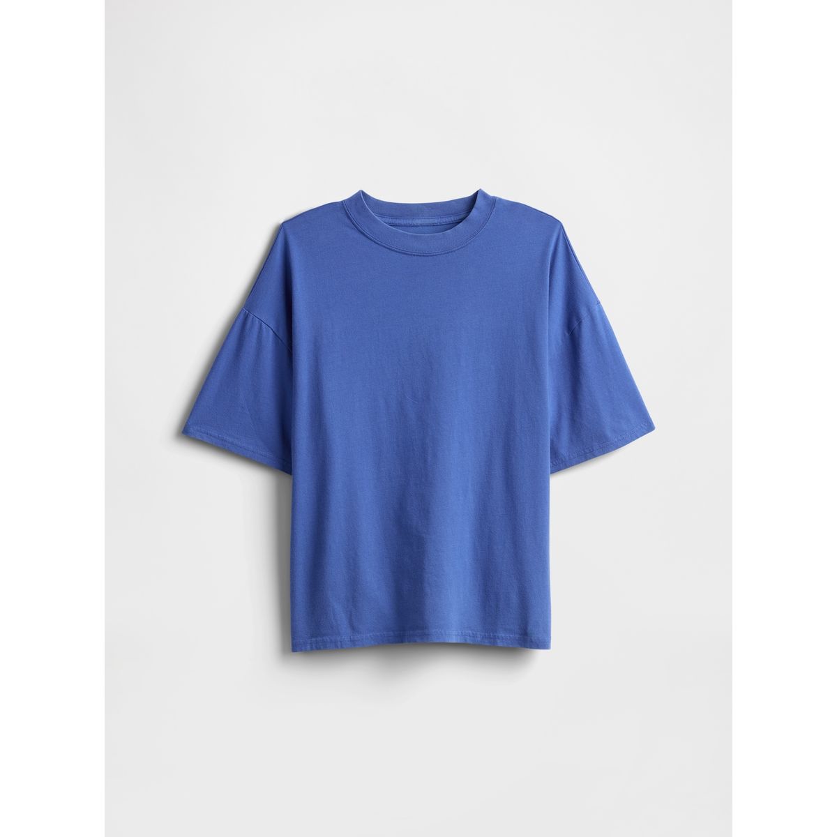 GAP - Polera Niño Relaxed Manga Corta Azul Gap