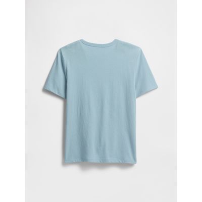 Imagen 2 del producto Polera Niño Logo Jurassic Manga Corta Azul