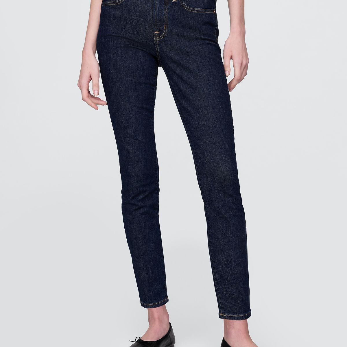 GAP - Jeans Mujer Gap True Skinny Azul