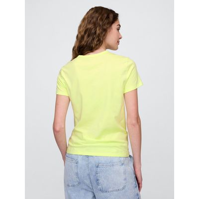 Imagen 2 del producto Polera Mujer Crew Solid Manga Corta Amarillo
