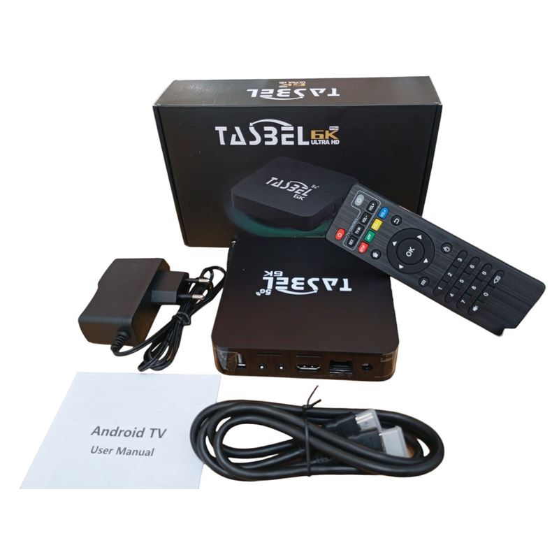 GENERICO - Tv Box 6k Ultra Hd con contol remoto
