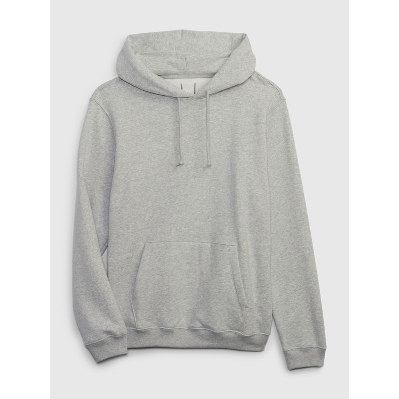 GAP - Polerón Hombre Vintage Sin Cierre Gris Gap