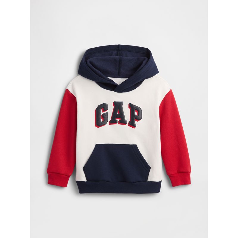 GAP - Polerón Toddler Niño Logo Sin Cierre Azul Gap