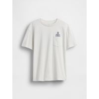 Polera Niño Brannan Pocket Manga Corta Beige