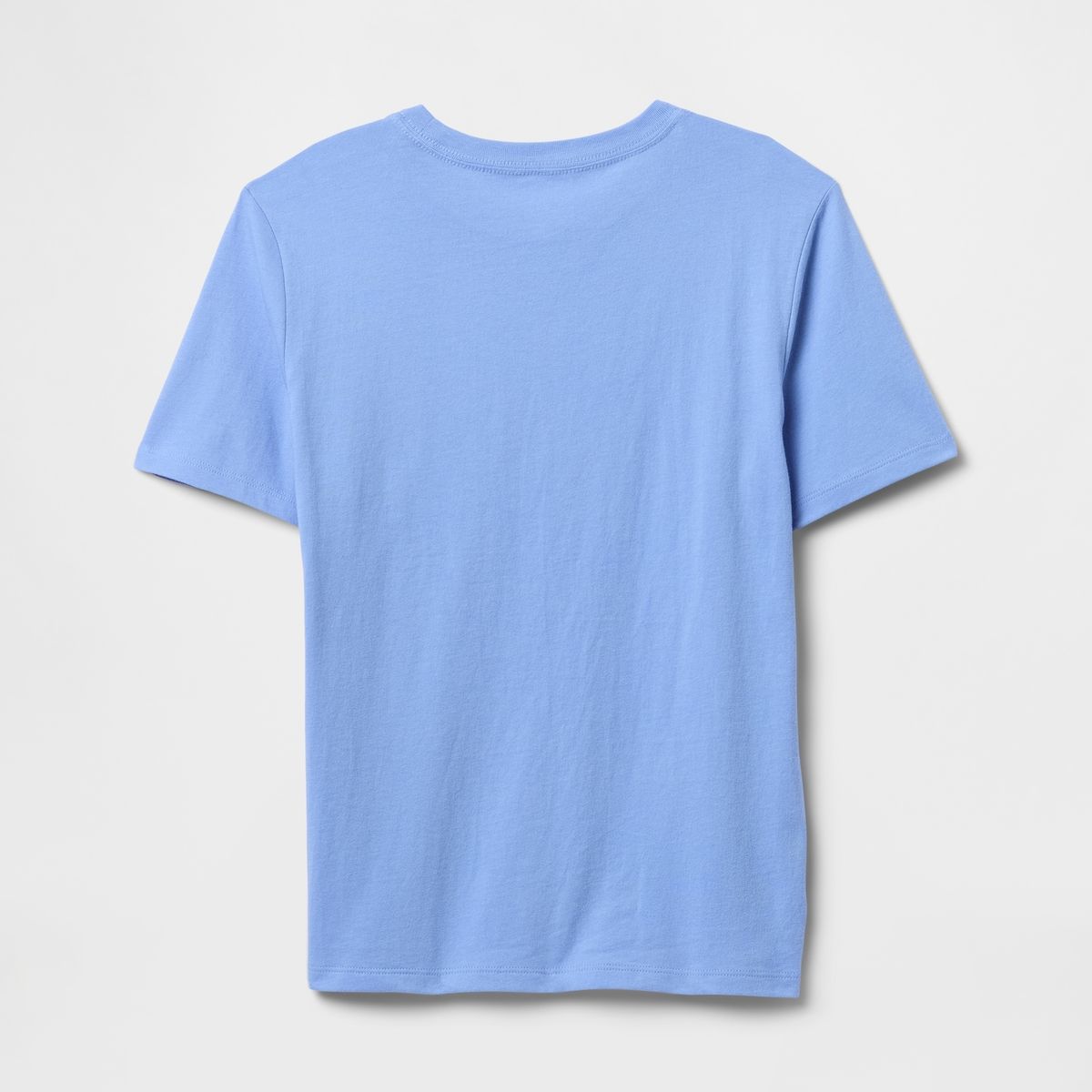 GAP - Polera Niño Pocket Tag Manga Corta Azul Gap
