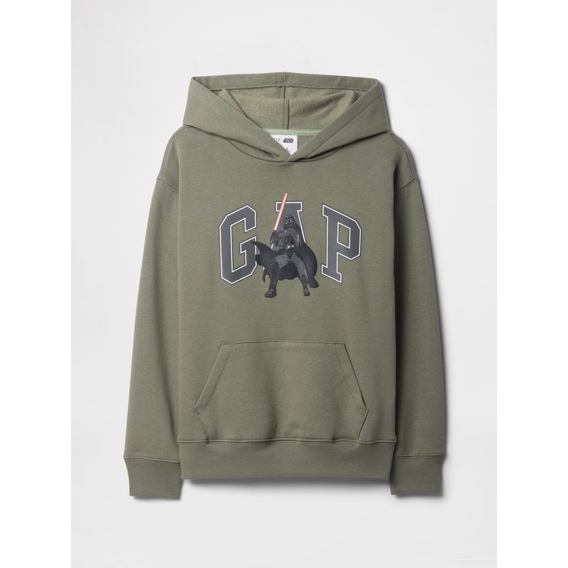 GAP - Polerón Niño Logo Starwars Sin Cierre Verde Gap