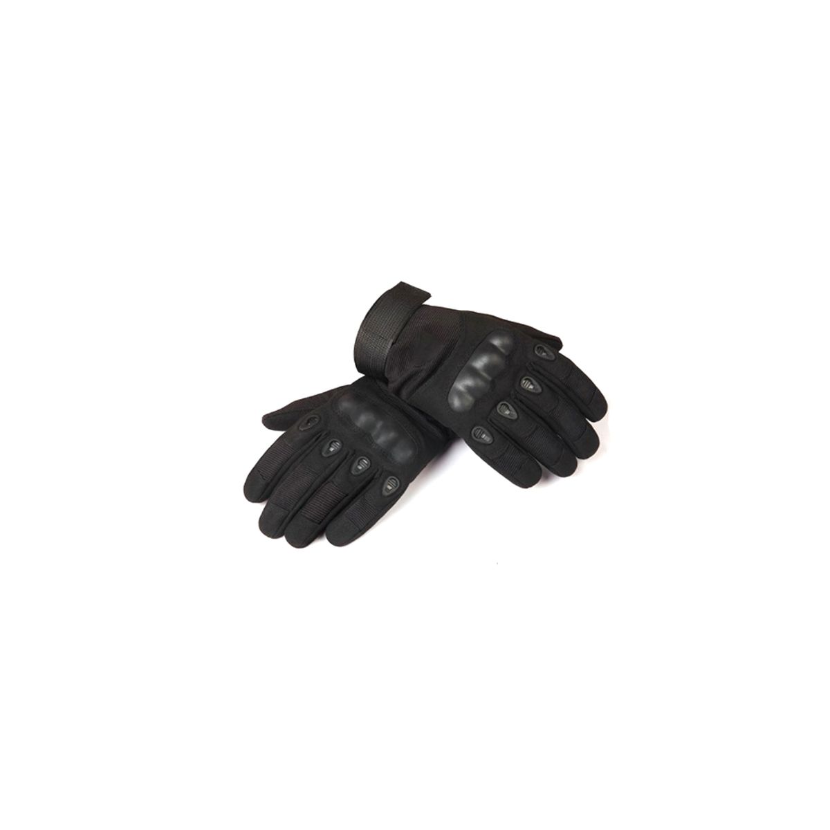 PUNTO STORE - Guantes Para Moto De Cuero Color Negro - Ps