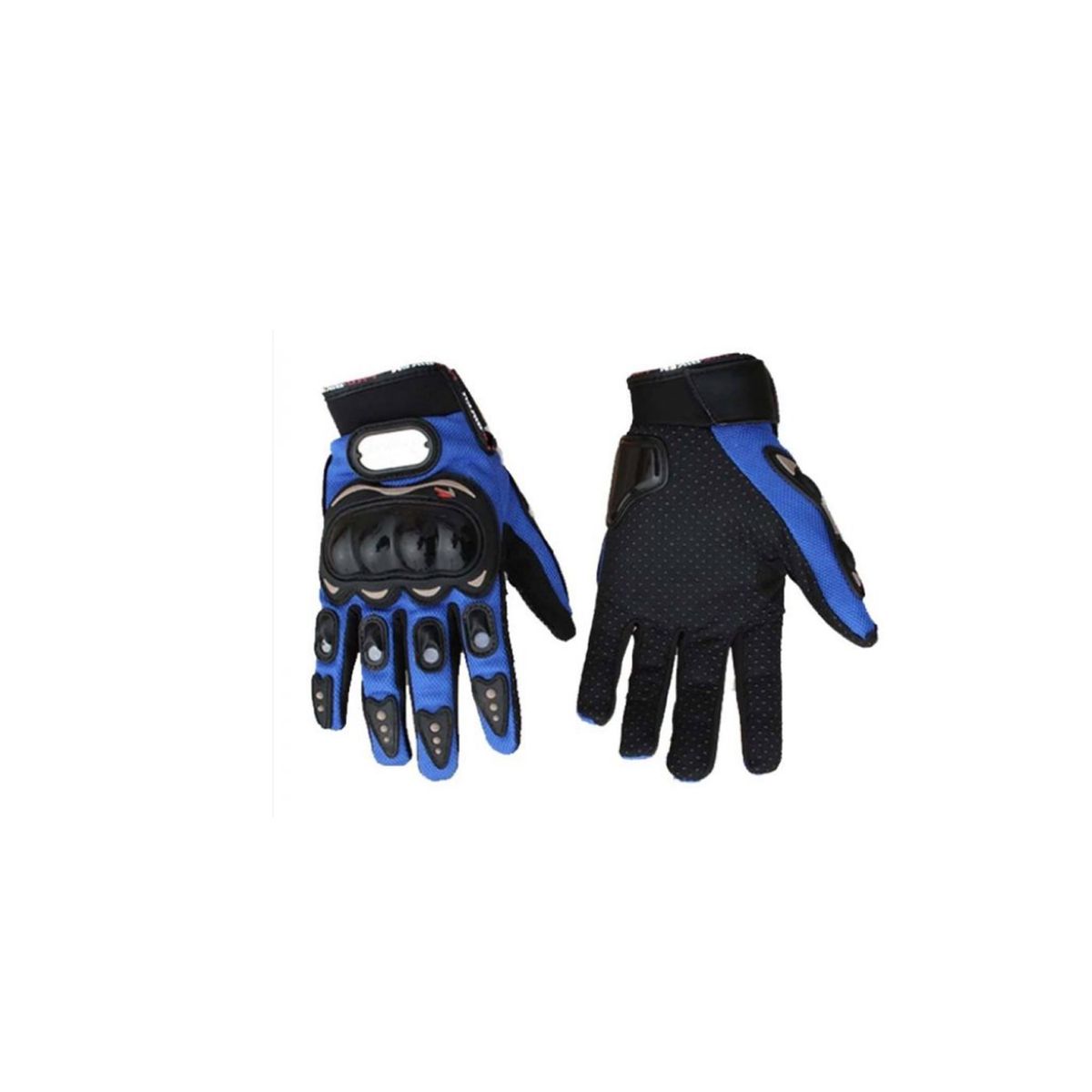 PUNTO STORE - Guantes Para Moto Protección Pvc Color Azul - PS