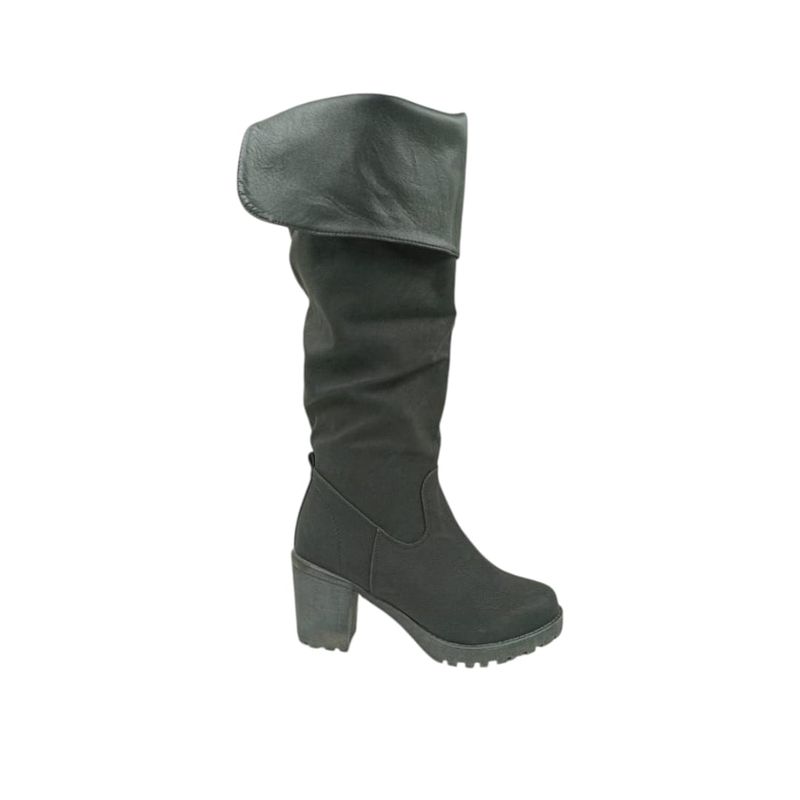HERIEL - Bota Negra Taco Mujer