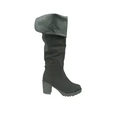 HERIEL - Bota Negra Taco Mujer