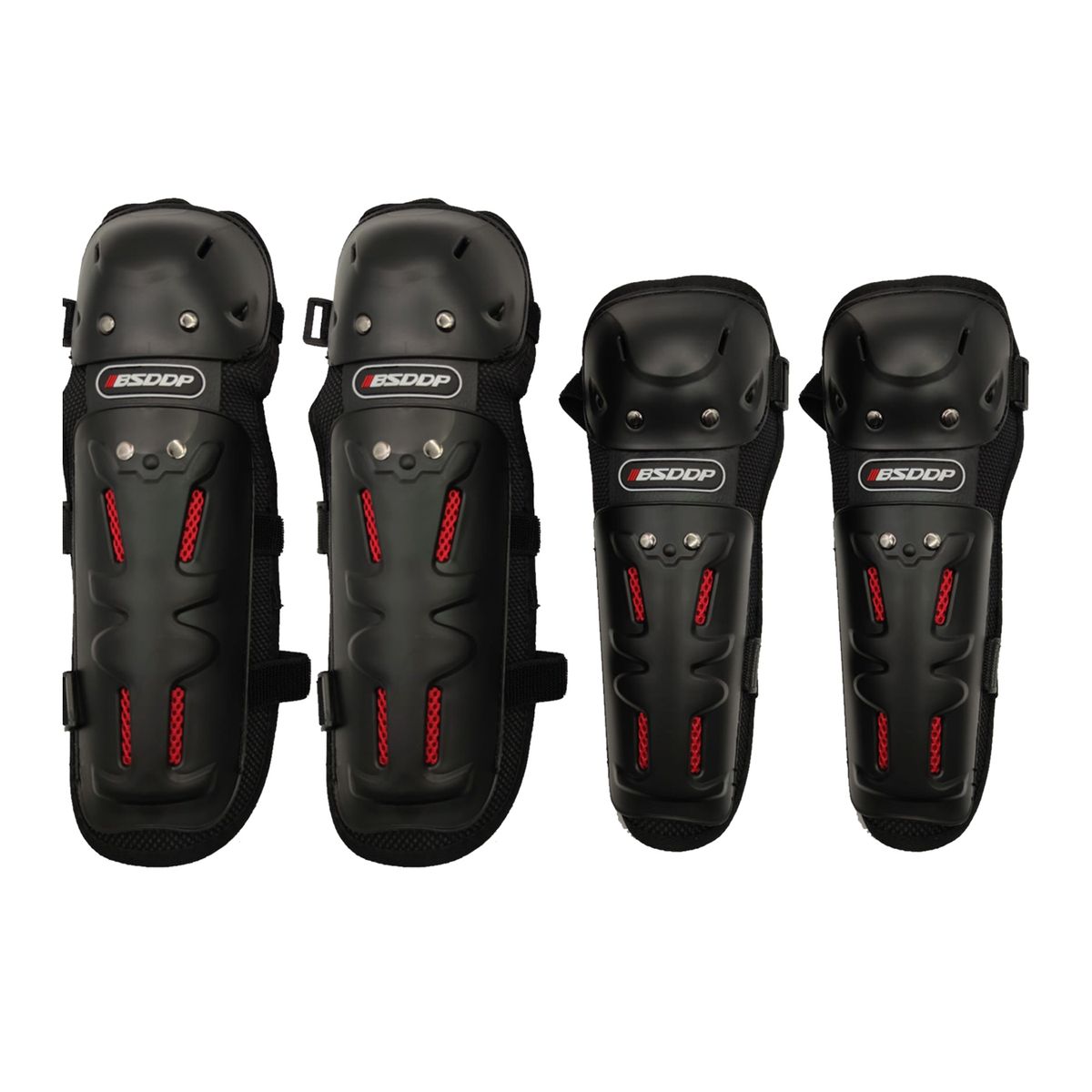 PUNTO STORE - Set Rodilleras + Coderas Para Moto - PS