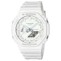 Reloj Digital GA-2100-7A7 Carbono Resina Hombre Blanco